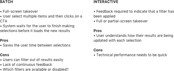 pros and cons of interactive models